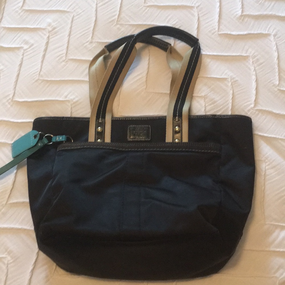 Black coach purse